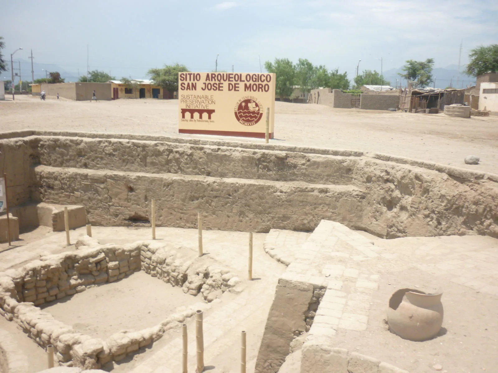 General view of the San José de Moro site